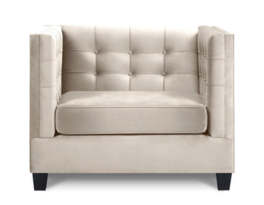 Armchair Textile Fabric loft Gray Creative Furniture new Modern Living room