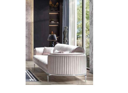 Upholstery Designer Furniture Three Seater Sofa 3 Seater Sofas Textile Luxury