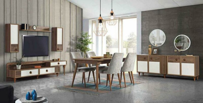 TV cabinet lowboard Living room Furniture Sideboard Wall shelf Shelf tv Wardrobe