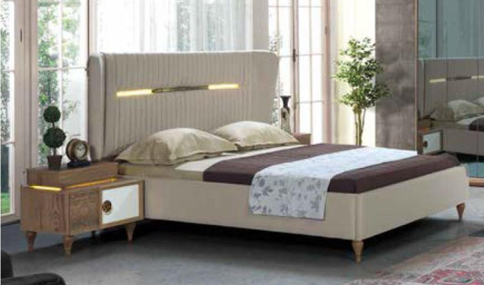 Beds Bedroom Modern Bed Frame new Bed Upholstery Double Furniture