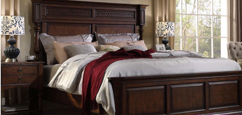 Wooden bed Bed Double bed Real wood Bedroom Hotel 180x200cm new Beds new