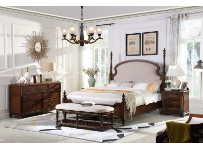 Luxury Bedroom Bed Upholstery Design 180x200cm Double Hotel Beds Textile new