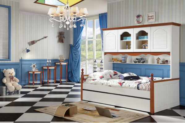 Bed Children Youth Room Beds Wood Bedroom Living Country House Furniture new
