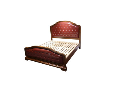 Bed Upholstery Design Luxury Double Hotel Beds Marriage Sleep Room Leather 180x200cm