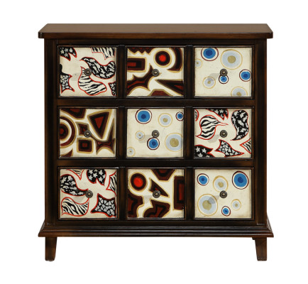 Designer Chest of drawers Sideboard Low Board Wardrobe Living Room Shelf Luxury