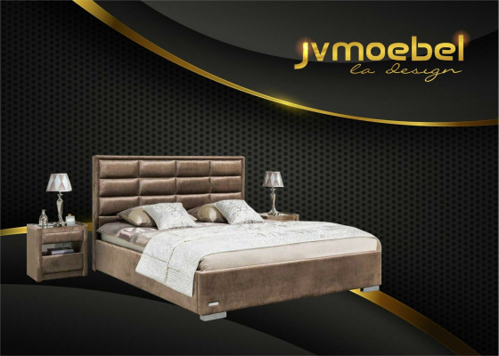 Noble Bed 3-piece Set Bedside table Furniture Luxury Mattress Bedroom Bed frame new