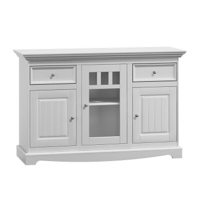 Buffet Wardrobe Bar Cabinet Country House Luxury Italian Wood Furniture White Large new