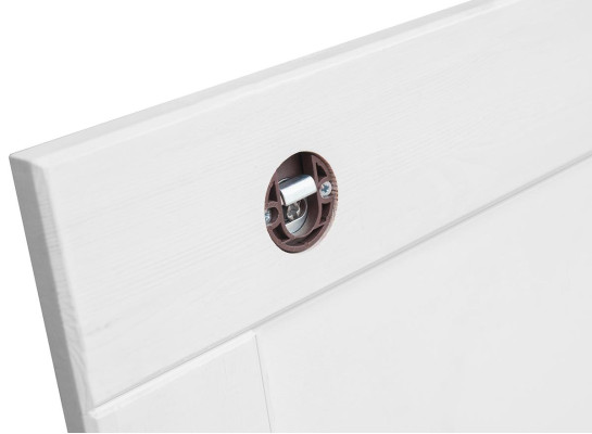 Rectangular country house mirror with wooden frame Wall mirror xxl Wood country house new