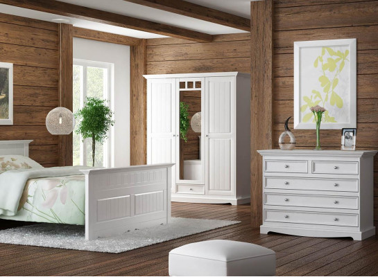 Landhfrom  Chest of drawers Wood Sideboard High Wardrobe Cabinets Sideboard Chests of drawers Furniture