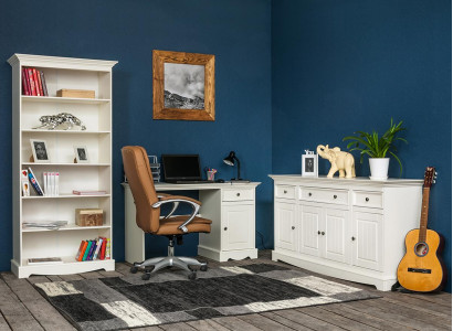Office Set Suite 3 pcs. Furniture Desk Table Chest of drawers Wardrobe Shelf Complete