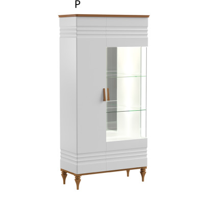 Classic Display case Chests of drawers Showcases Display cabinet Wardrobe Glass cabinet TO-W2