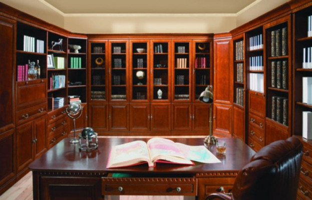 Classic Cabinets Wardrobe Display case glass cabinet wall unit Model BA-2
