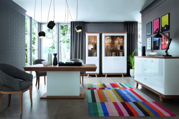 High-quality designer dining table tables dining tables Wood Table Hotel new Aspen AS-S1