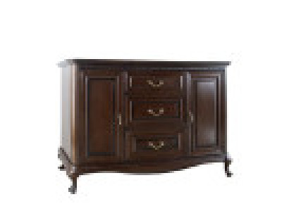 Classic Chest of drawers Chests of drawers Wardrobe Real wood Solid new V-K3sz