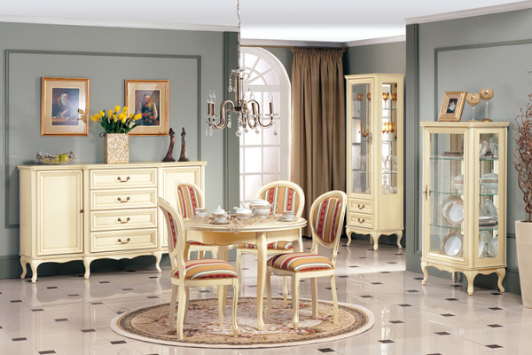Classic Display case Wardrobe Italian Furniture display cabinet showcases new W-1/2