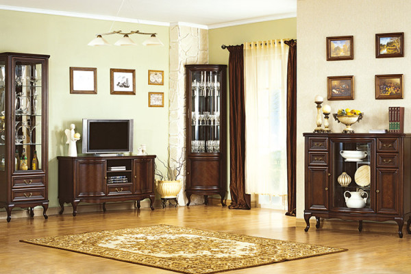 Classic Display case Wardrobe Italian Furniture display cabinet showcases new W-1/2