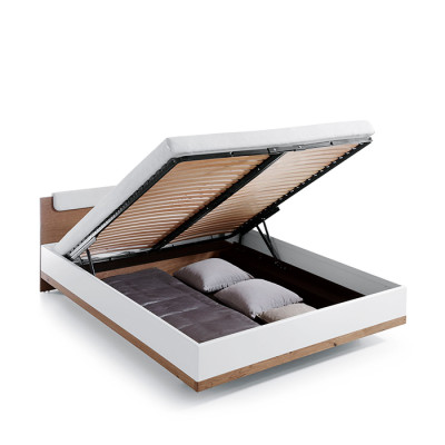 Classic s Bed Beds Double bed Wooden bed Country house - Model CM-B4