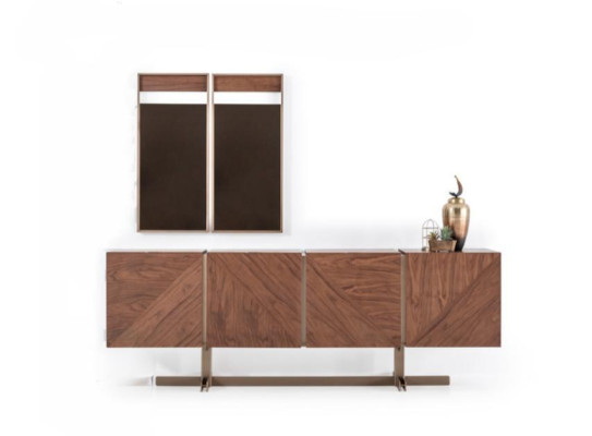 Modern sideboard Chest of drawers Luxury sideboard Mirror lowboard set new