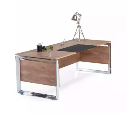 Office furniture set brown Desk Chest of drawers Filing cabinet 3 pieces. Set Furniture