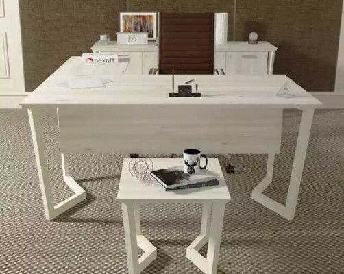 Desk Office Chest of drawers Corner desk Office Suite Filing cabinet 3 pcs.