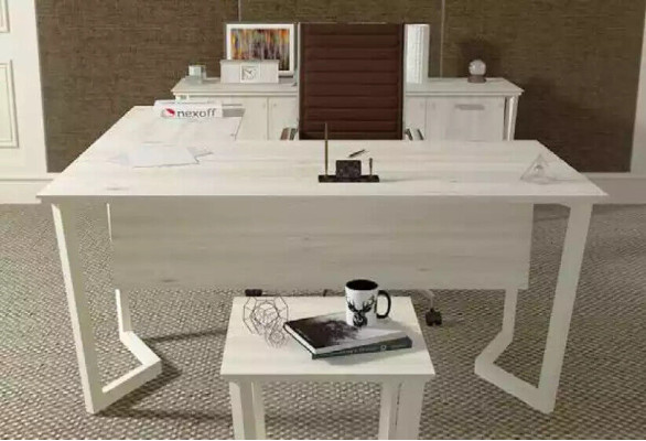 Desk Office Chest of drawers Corner desk Office Suite Filing cabinet 3 pcs.