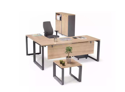 exclusive Office furniture Corner desk Chest of drawers Coffee table 2x filing cabinets