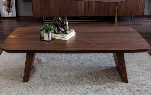 Coffee table Side table Coffee table Wooden table Wood Brown Living room