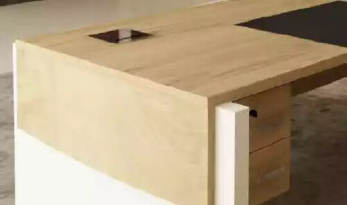 Desk Coffee table Filing cabinet Chest of drawers modern brown Wood