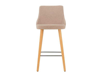 Modern Bar Stool Chair Designer Wood Dining room chair Stool Bar Beige new