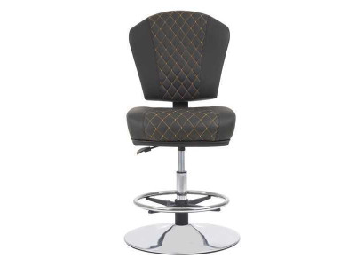 Stylish Bar Stool Chair Designer Metal Dining room chair Stool Bar Gray new
