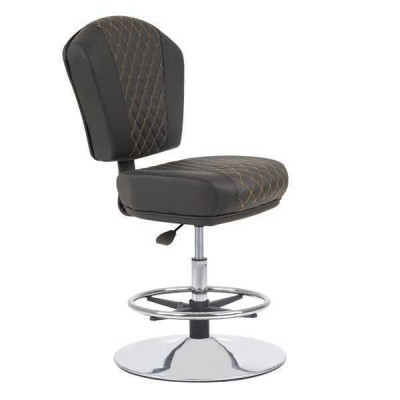 Stylish Bar Stool Chair Designer Metal Dining room chair Stool Bar Gray new