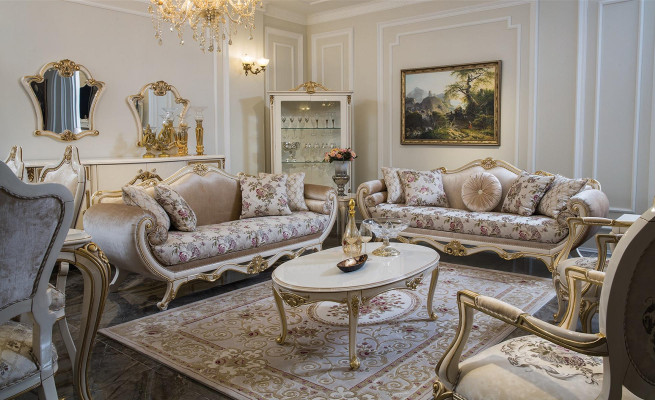 Armchair Furniture Chairs Art Deco Design Armchair Textile Living room Lounge