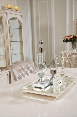 Display case Glass cabinet Wood Cabinets Living room Display cabinets Italian luxury