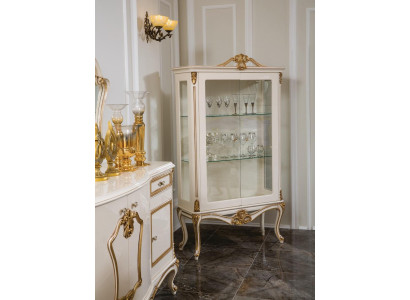 Showcases Glass Wardrobe Shelf Wood Display case Design Art déco Living room new