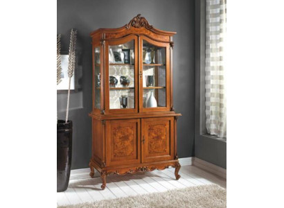 Display case Italian luxury furniture showcases sideboard wardrobe glass design cabinets