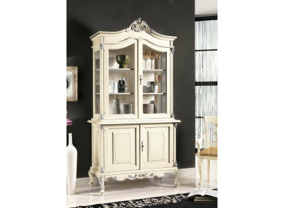 Display case Italian luxury furniture showcases sideboard wardrobe glass design cabinets