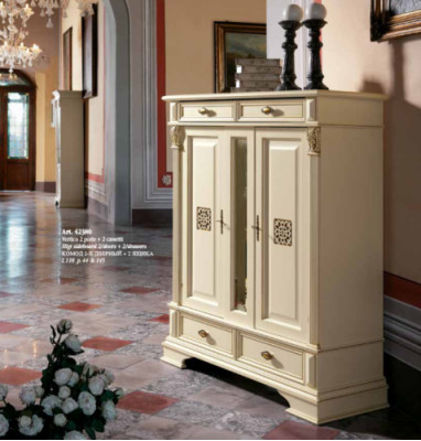 Chest of drawers Sideboard Wardrobe Sideboard Coat rack Italian Furniture Antique Style Wood