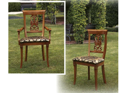 Chair Braun Design Living room Wood Dining room Chairs Upholstery with Armrest