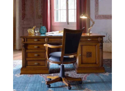 Luxury Washington Office Set Italian Furniture Office 3-piece. Baroque Rococo Solid wood