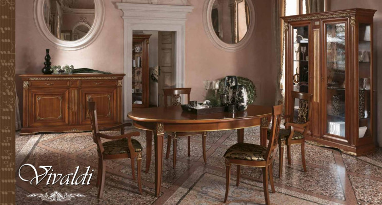 Dining Table Suite Designer Tables + 4x Chair Set Solid wood Complete Set Living