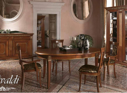 Dining table Table Group Dining room Living room Wood Baroque Rococo Italy Furniture