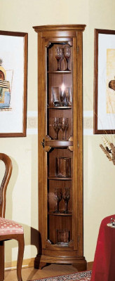 Design Furniture Italian Brown Display case Wood Luxury Cabinets Classic Sideboard