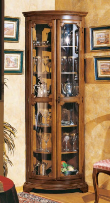 Showcases Glass Wardrobe Italian Furniture Display case Living room Sideboard Cabinets