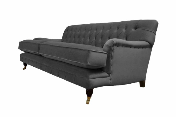 Sofa 3 Seater Couches Art Deco Three Seater New Textile Luxury Couch Upholstery