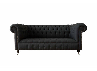Sofa 3 Seater Couches Art Deco Three Seater New Textile Luxury Couch Upholstery