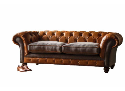 Sofa Luxury Leather Chesterfield Couch Sofas Upholstery 3 Seater Design new