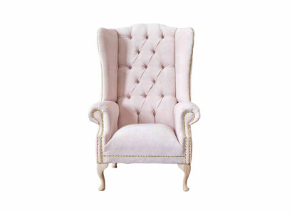 Wing Chair Armchair TV Single Seater Sofa Couch Upholstery Fabric Relax new