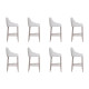 8x Barstools