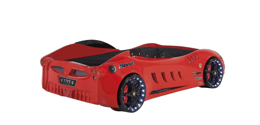 Bedroom Childrens bed Beds Children Room Car Children's furniture Red new