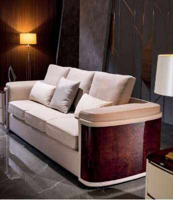 Leather sofa Couch Living landscape 3 Seater Design Modern Sofa Sofas Couche 3er new